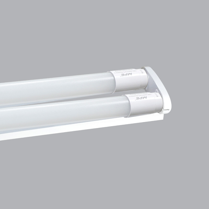 Bộ đèn led tube thủy tinh bóng đôi MPE 60cm