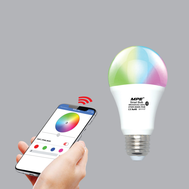 Đèn Led Bulb Smart Bluetooth LB-9-SM - MPE Đèn Led