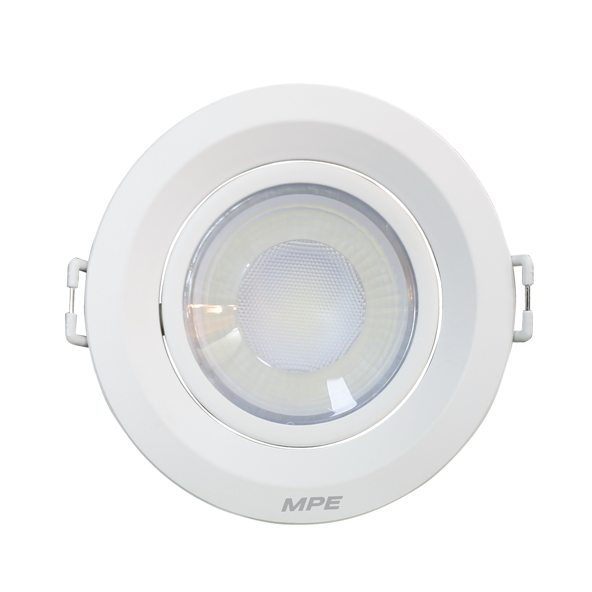 LED Downlight âm trần Chiếu điểm, Điều chỉnh hướng sáng, mặt tròn 9W ánh sáng trắng DLA2R-9T